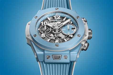 hublot blue big bang|Hublot big bang 42mm.